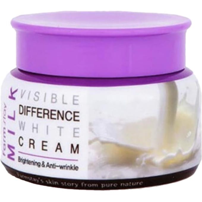 FARM STAY Melk Zichtbaar Verschil Witte Crème 100g (3 Opties) 1pcs purple