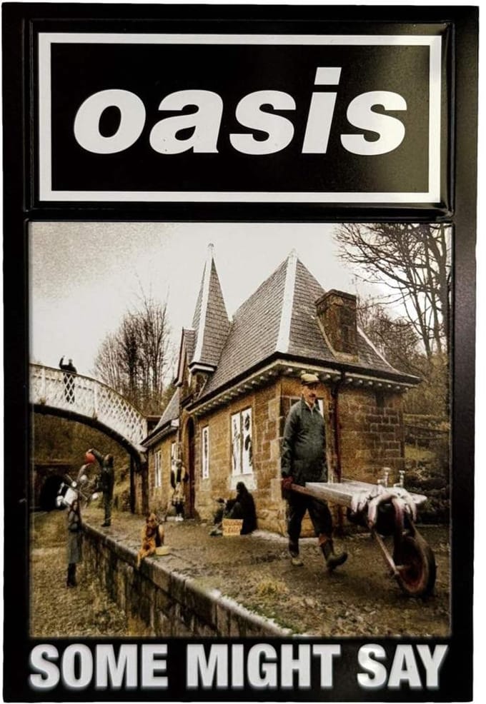 Oasis - Some Might Say Single Koelkastmagneet - Multicolours