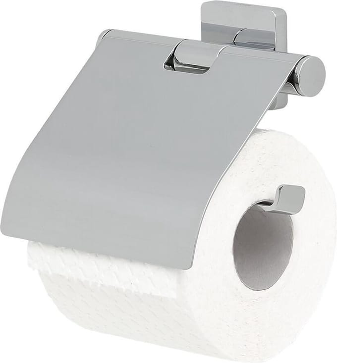 Tiger Toiletrolhouder Dock - Met Klep - Chroom - Wandmontage