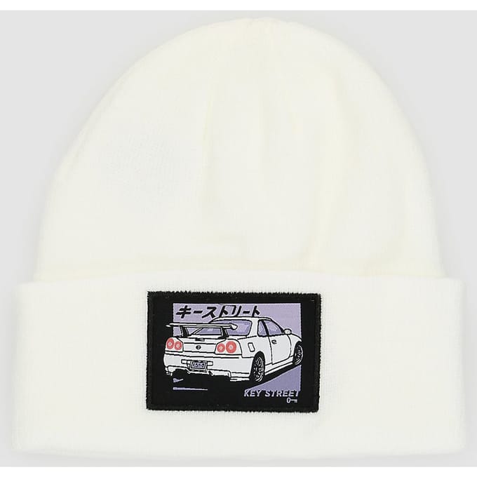 Key Street White Gas Station Muts wit