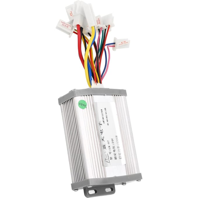 Elektrische Fiets Snelheidsregelaar 24V 1000W Geborstelde Elektrische Fiets Ombouwonderdeel voor Vervanging white