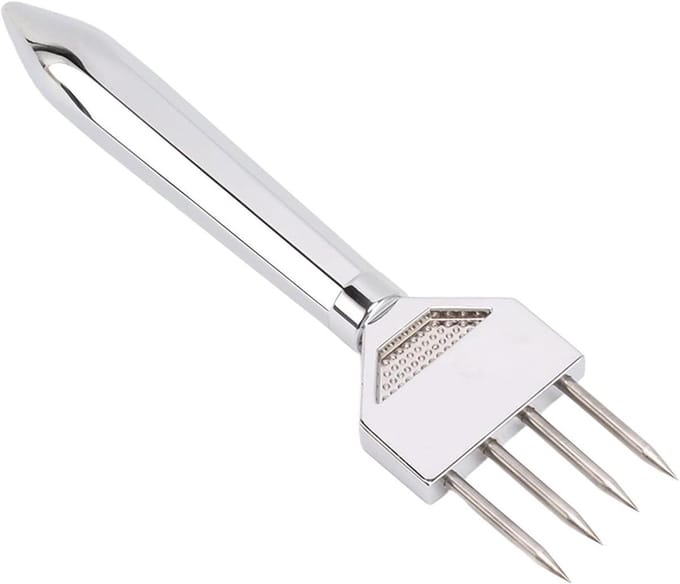 IJsversnipperaar - Ijsbreker - Dranken Koelen - Volledig Metaal - 28 cm - Zilver