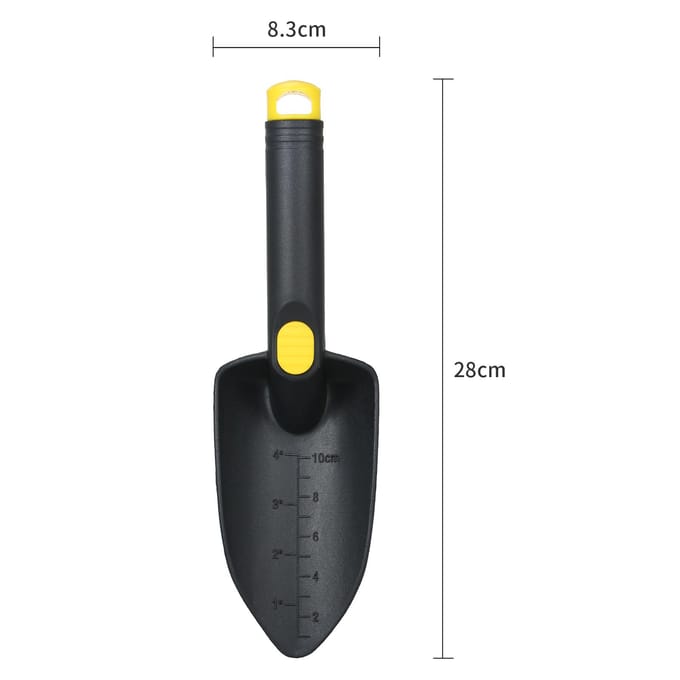 Zandschep Graafgereedschap Accessoires voor Metaaldetectie en Schatzoeken Shovel black