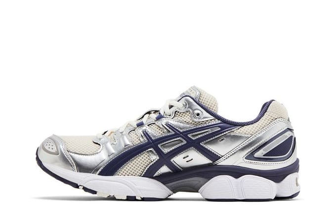 ASICS Gel-Nimbus 9 Oatmeal Indigo Fog 36 white