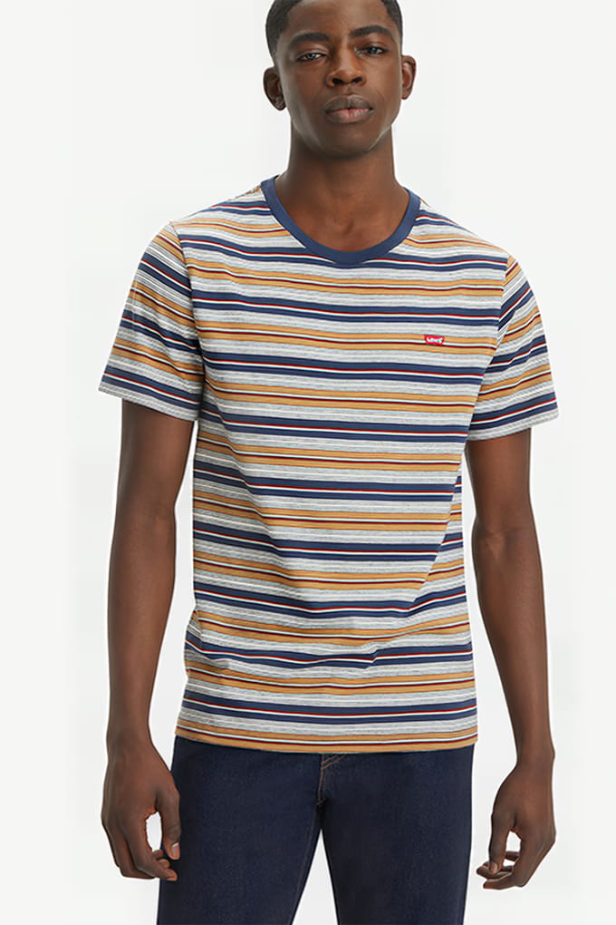Levi's Ss Printed T-shirt Multicolour Größe: S | Bedruckte T-Shirts Outlet | Herren