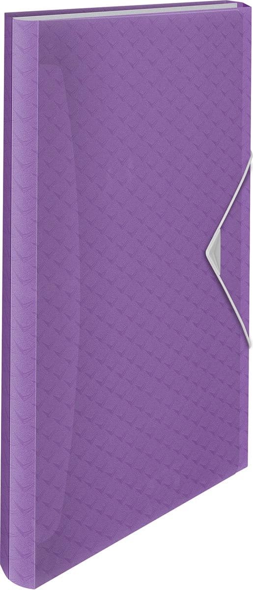 Esselte Colour'Breeze voorordner, 6 vakken, lavendel 3 stuks