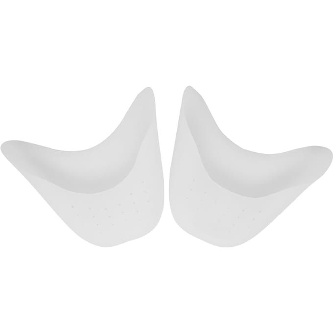 1 Paar Silicone Zachte Ballet Pointe Dansschoenen Pads Dansen Teenbeschermer Voetverzorging Wit white