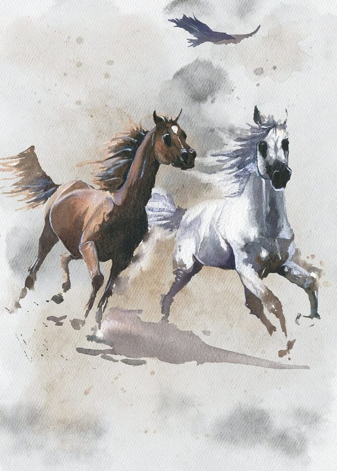 Fotobehang Wild Ride - Meerkleurig - 2,80m X 200cm