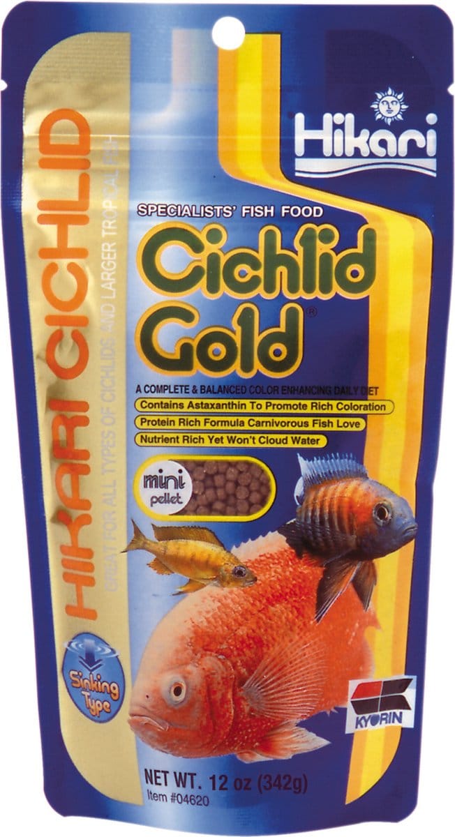 Hikari Cichlid Gold Mini - Zinkend - 342 gram