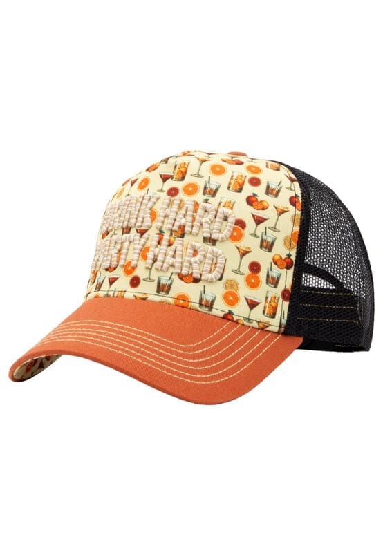 King Kerosin Drink Hard Party Hard Trucker Cap Unisex Cap - meerkleurig - Standard
