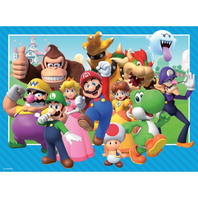 Ravensburger puzzel Let's-a-go ! Super Mario - Legpuzzel - 100 XXL stukjes