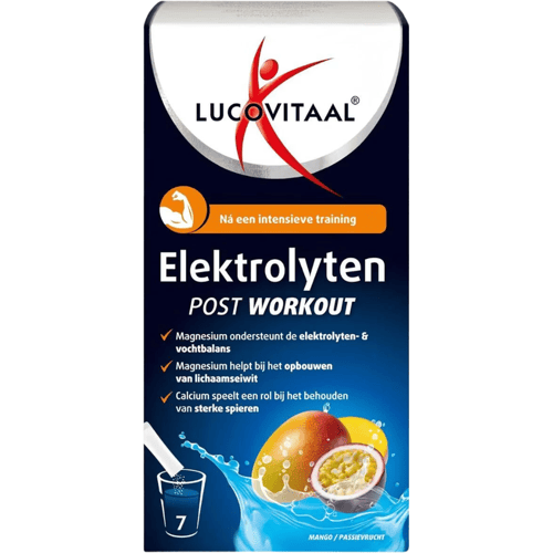 Lucovitaal Electrolyten post-workout portiezakjes