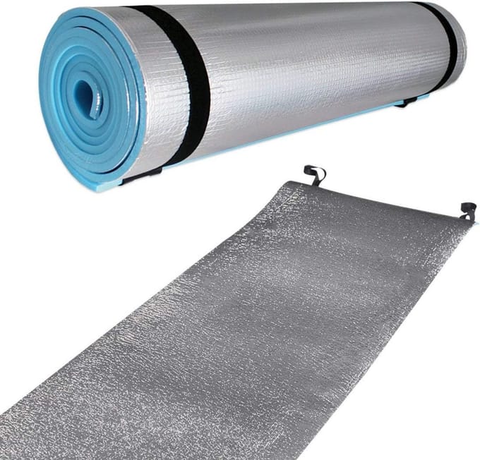 Waterdichte Kampeermat Camping Slaapmat EVA Schuim met Aluminium Isolatie