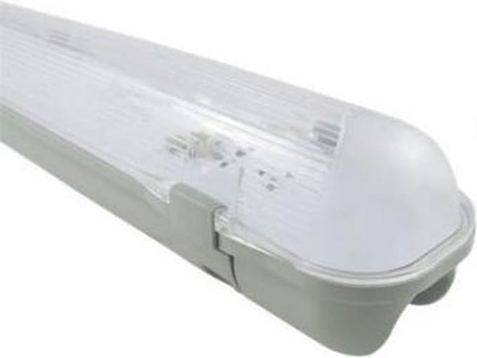Fluo armatuur 60cm IP65 - 1x18 Watt TL buis