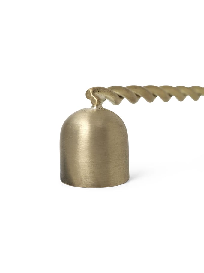 Ferm Living - Kaarsendraaier - messing - goud