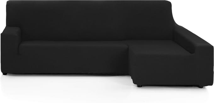 Hoekdeel Rechts Zwart voor Chaise Longue