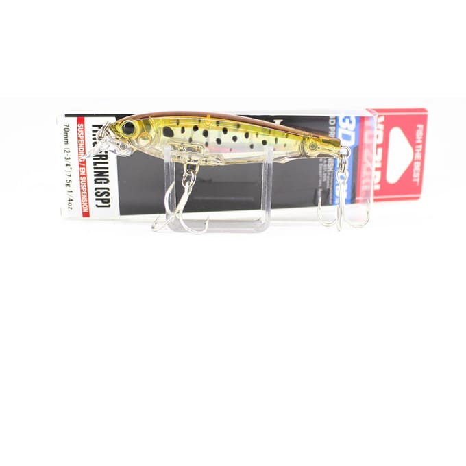 Yo Zuri Duel 3D Inshore Fingerling 70SP Suspend Lure R1409-HPBK (9723) gray