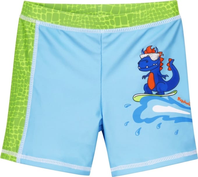 Playshoes Zwembroekje Dino Jongens Polyester Blauw Maat 134/140