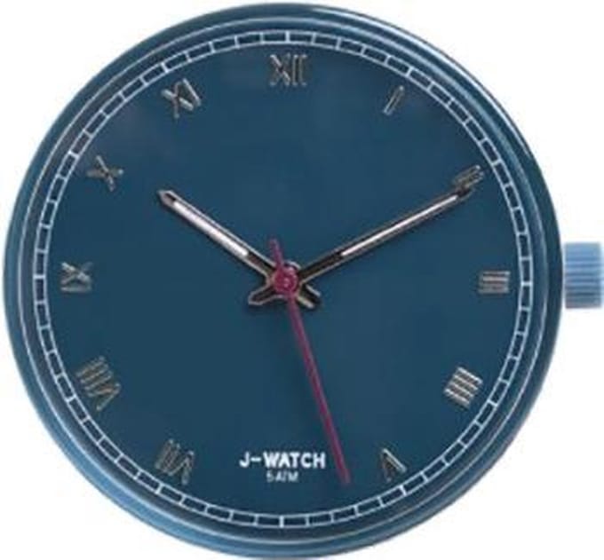JU'STO J-WATCH uurwerk Roman Numerals Teal