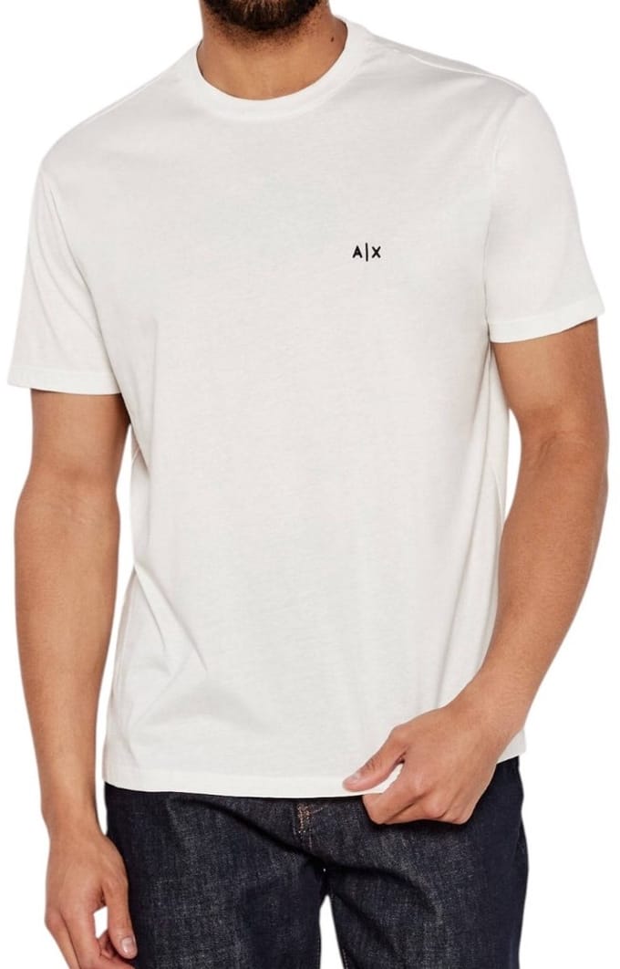 Round Neck Short Sleeve Cotton T-Shirt - White Shirts