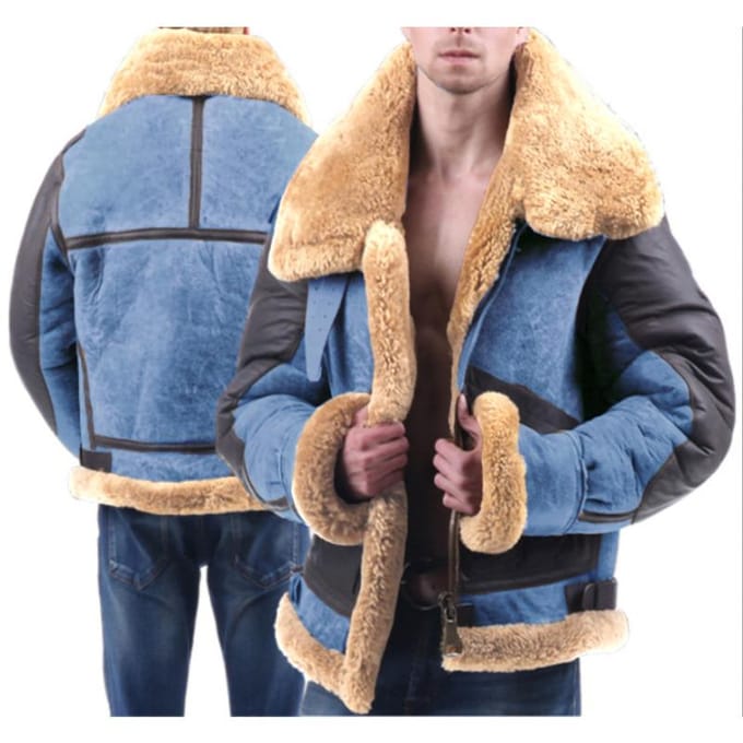 Herenjas Herfst en Winter Verdikte Jas Warme Katoengevoerde Reversjas 5XL gray