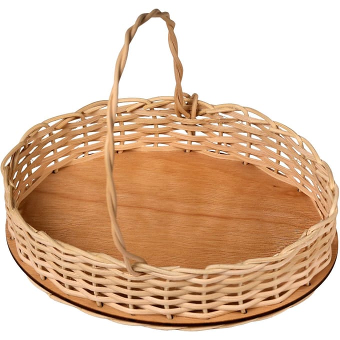 VBS Knutselset rotan "Ovale mand"