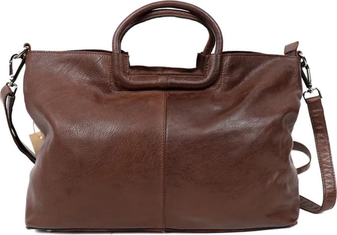 Bear Design Jasmijn L Leren Handtas - Bruin