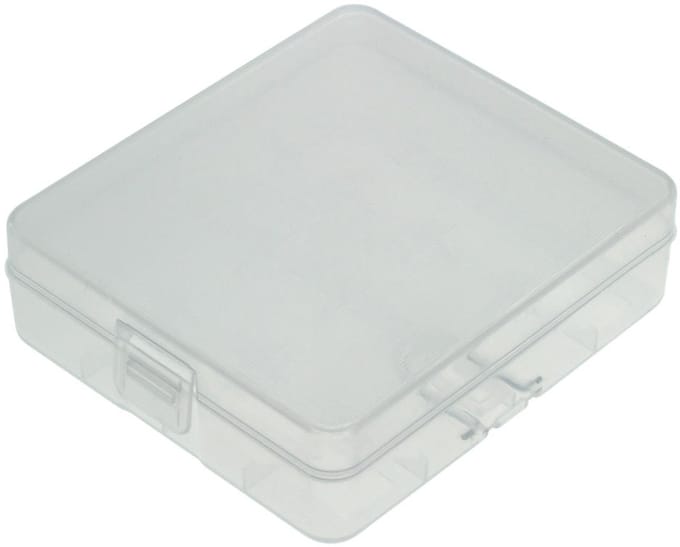 Opbergbox voor 4 18650 batterijen