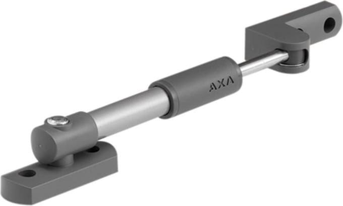 AXA Telescopische Raamuitzetter (type 20 EX) Staal Grijs: Naar buiten draaiend (20 cm).