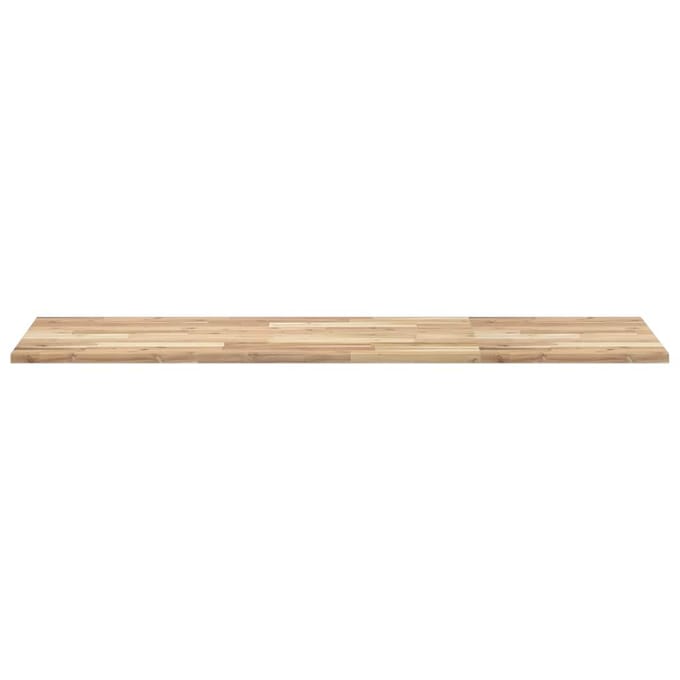 vidaXL - Bureaublad - 120x50x2 - cm - onbehandeld - massief - acaciahout