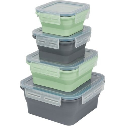 SILVERCREST Opvouwbare vershoudbakjes of lunchbox (Vierkant)