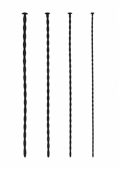 'Silicone Spiral Screw Plug Set Beginners', 4 stuks