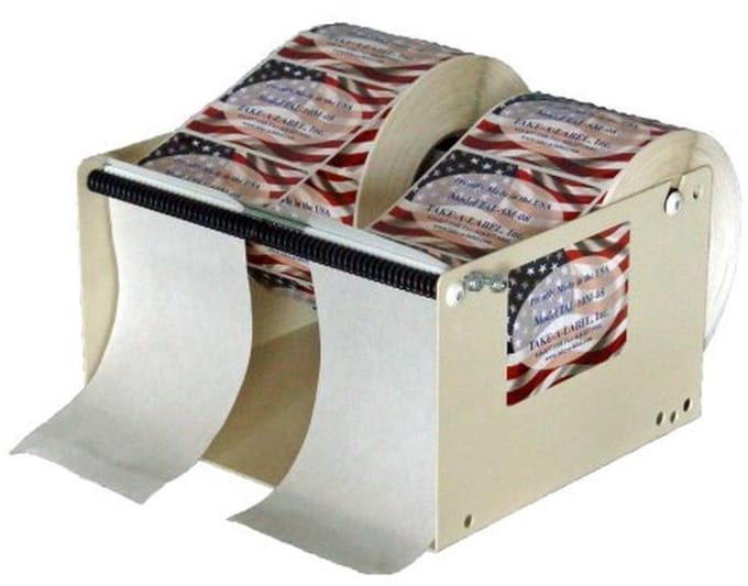 Handmatige Etiketten Dispenser voor Rollen tot 25,5 cm Breed