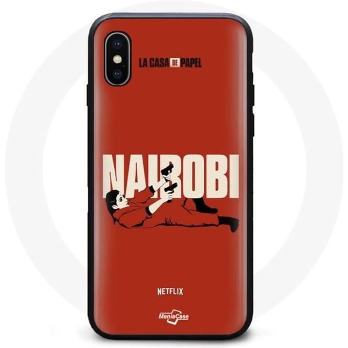 Hoesje - La Casa De Papel - Nairobi - Flexibel - Rood - Ontwerp geïnspireerd op de serie