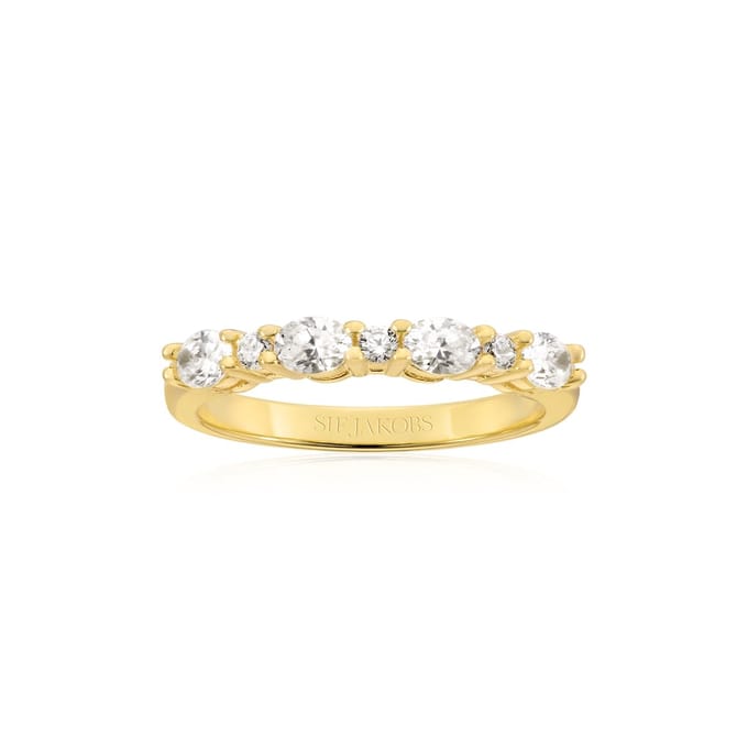 Sif Jakobs - Ellera - SJ - R2416 - CZ - YG - 52 - Dames - Ring - 52