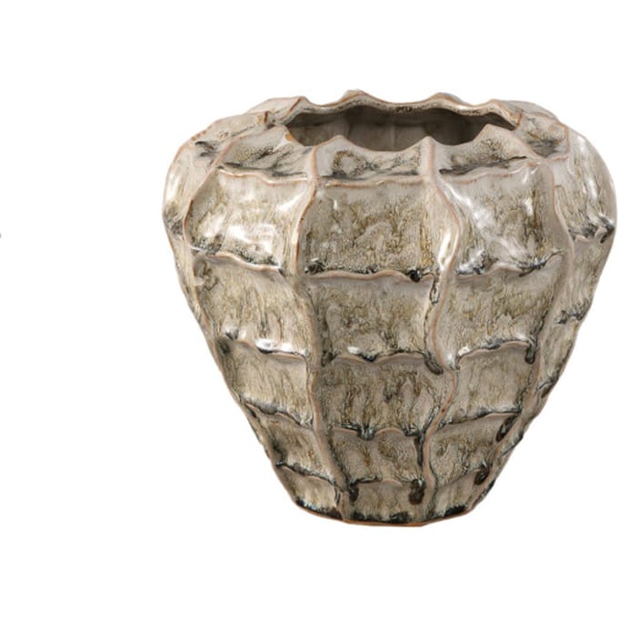 PTMD - Pot Cedric - Beige - 26.5x26.5x23cm