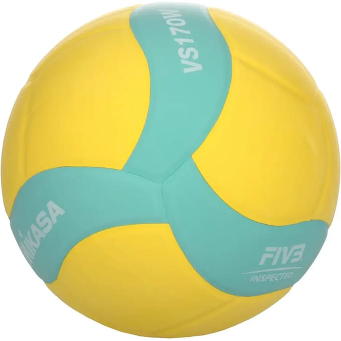 Mikasa VS170W kinderen Volleybal - Volleyballen - geel/blauw