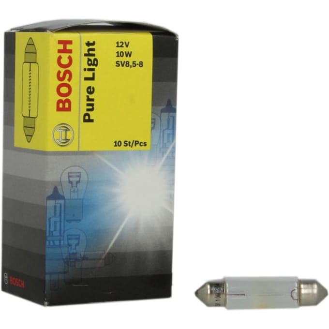 P27/7w lamp BOSCH C10W Pure Light 12V, 10W
