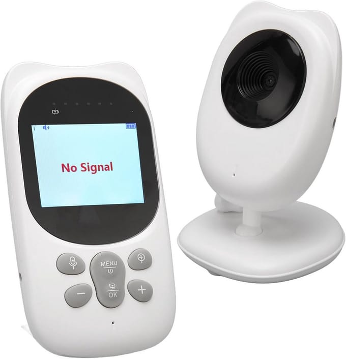 Draagbare Babycamera met Nachtzicht en Intercomfunctie