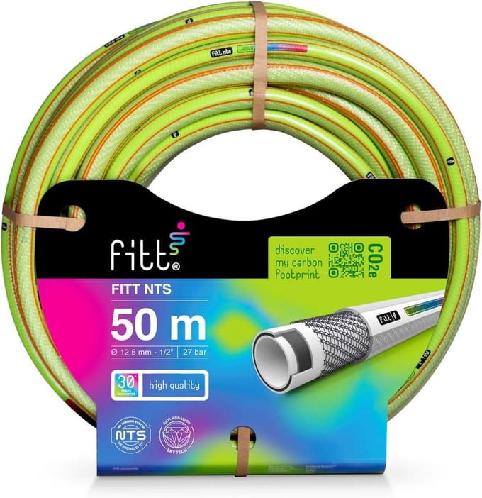 Sterke en Flexibele Tuinslang - 1/2 Inch (12.5 mm) - 50 Meter