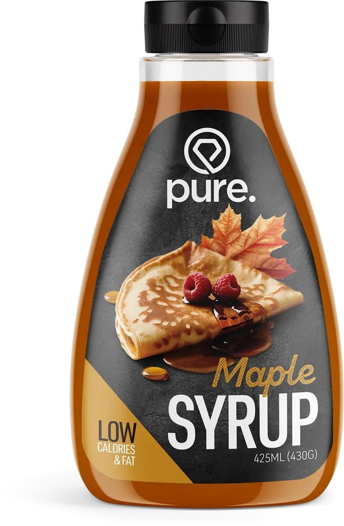 Pure. Low Carb Syrup - Maple - 425ml - caloriearm & vetarm