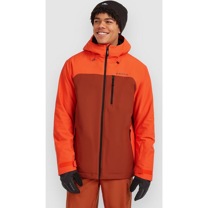 O´neill Fwc Cruz Duo Snow Jas Oranje L Man
