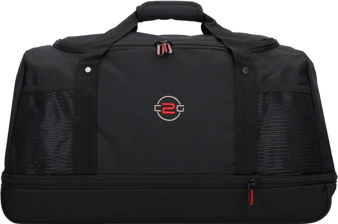 NOWI Sporttas 55 cm met uitbreidingsplooi - schwarz