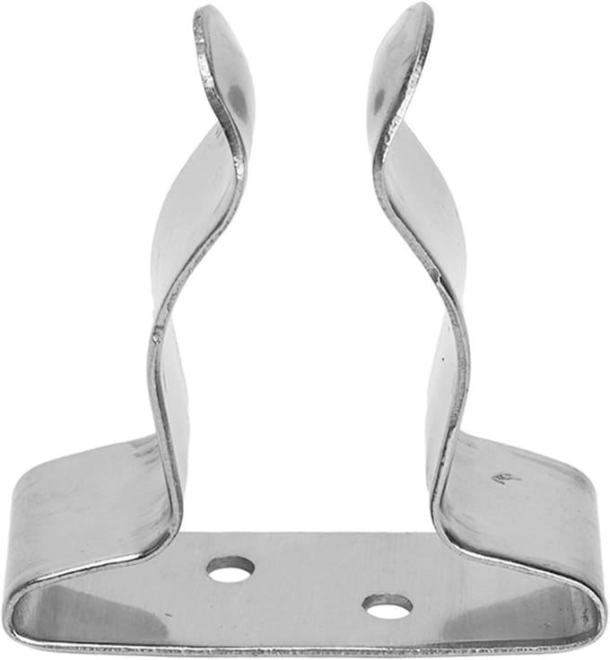 Verstelbare RVS Boothaak met Veerklem - Multifunctionele Clip voor Boot, RV en Marine Gebruik