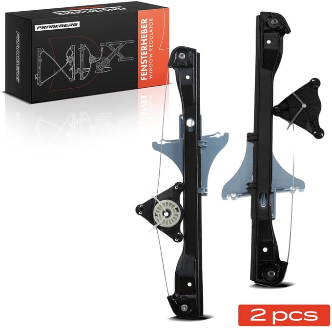 Frankberg 2x Raambediening Achter voor VW Polo 9A 9N