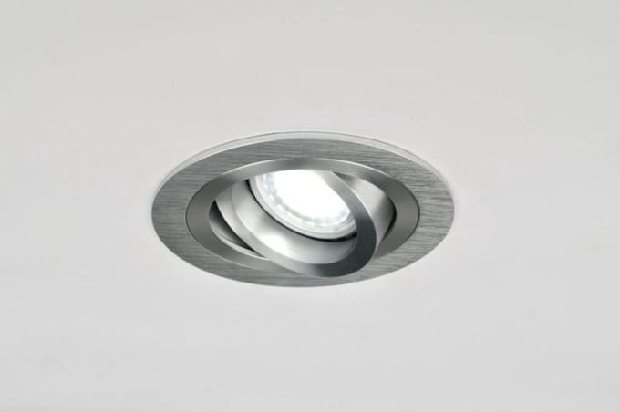 Lumidora Inbouwspot 70189 - AURORA - GU10 - Aluminium - ⌀ 9.3 cm