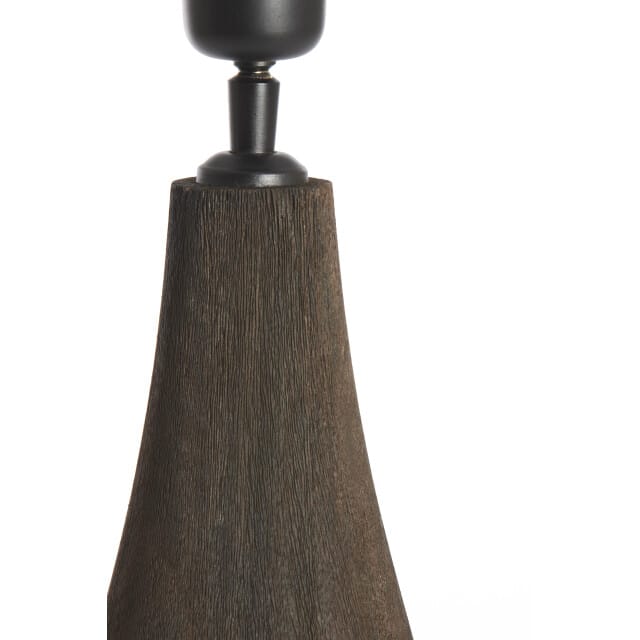Light & Living - Lampvoet TRAPINO - Ø13x32cm - Bruin