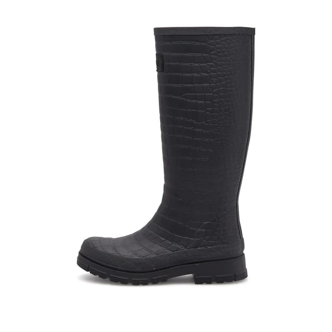 Woden Le Croco Waterproof Black Taglia: 41 | Stivali Outlet | Donna | Nero