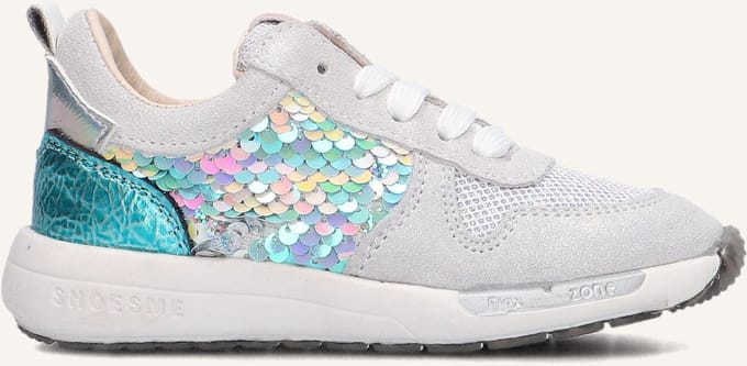 Shoesme Rf24s042 Sneakers - Meisjes - Grijs - Maat 21