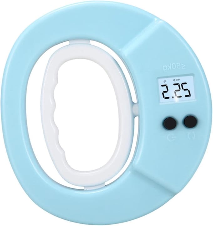 Grip Sterkte Tester - Handkracht Meter - Sport Training - Elektronische Meting - 50 kg - Blauw